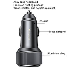 Load image into Gallery viewer, Yesido Y50 Car USB3.0 Fast Charger 30W Aluminum Alloy PD Fast Charging, Y50