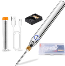 Load image into Gallery viewer, 5V 15W Rechargeable Wireless Soldering Iron DIY Mini Soldering Pen, 5V 15W