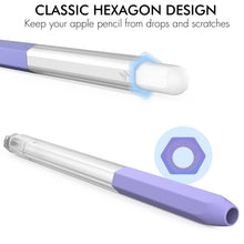 Load image into Gallery viewer, For Apple Pencil 2 AhaStyle PT-LC05 Jelly Style Translucent Silicone Protective Pen Case