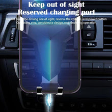 Load image into Gallery viewer, Gravity Navigation Car Air Outlet Triangular Mobile Phone Holder