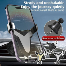 Load image into Gallery viewer, Gravity Navigation Car Air Outlet Triangular Mobile Phone Holder