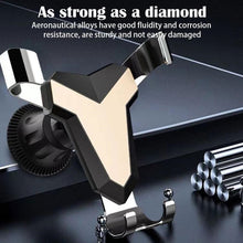 Load image into Gallery viewer, Gravity Navigation Car Air Outlet Triangular Mobile Phone Holder