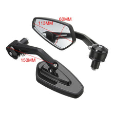 Load image into Gallery viewer, Motorcycle Handle All Aluminum Cherry Rearview Mirror