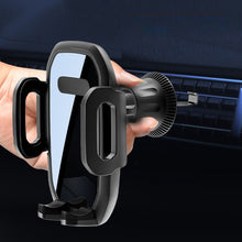 Load image into Gallery viewer, Hook Type Car Mobile Phone Navigation Support Frame, Hook Mirror Black