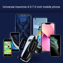 Load image into Gallery viewer, Hook Type Car Mobile Phone Navigation Support Frame, Hook Mirror Black