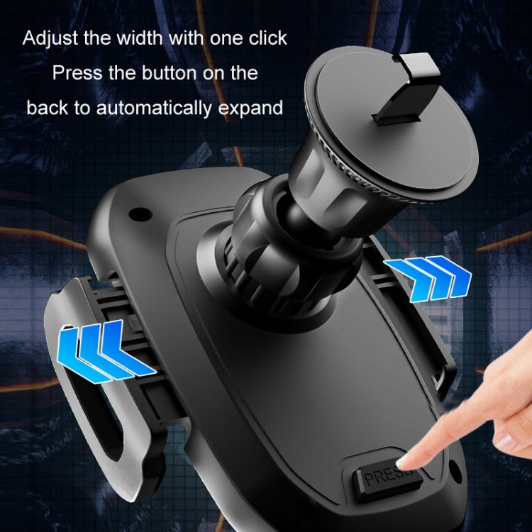 Hook Type Car Mobile Phone Navigation Support Frame, Hook Mirror Black
