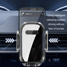 Load image into Gallery viewer, Hook Type Car Mobile Phone Navigation Support Frame, Hook Mirror Black