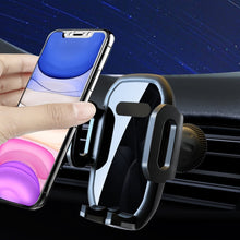 Load image into Gallery viewer, Hook Type Car Mobile Phone Navigation Support Frame, Hook Mirror Black