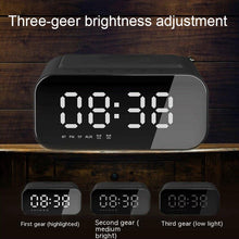 Load image into Gallery viewer, BT510 15W LED Clock Wireless Charging Bluetooth Speaker Multifunctional Smart Mirror Alarm Clock Audio
