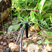 Load image into Gallery viewer, FH-118 13cm Adjustable 8 Holes Ground Plug Dripper Garden Irrigation System Watering Nozzle, Red Hat, Black Hat