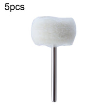 Load image into Gallery viewer, MT-3YM Cashmere Ball Polishing Wheel Metal Mirror Polishing With Rod Wool Grinding Head, 5pcs, 10pcs, 20pcs, 100pcs
