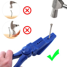 Load image into Gallery viewer, Nail Auxiliary Hammer Protector Safety Hand Nail Fixing Tool