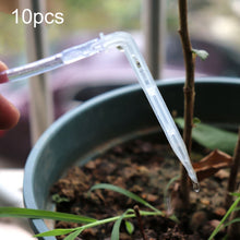 Load image into Gallery viewer, 10pcs FR-258 4/7mm Capillary Transparent Curved Drop Arrow Gardening Micro-Spray Irrigation Arrow