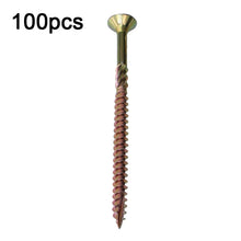 Load image into Gallery viewer, RUITOOL T25 100pcs Woodworking Screws Torx Self Tapping Screws, 5 x 80mm, 4.5 x 60mm, 4.5 x 45mm, 4.5 x 35mm
