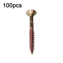 Load image into Gallery viewer, RUITOOL T25 100pcs Woodworking Screws Torx Self Tapping Screws, 5 x 80mm, 4.5 x 60mm, 4.5 x 45mm, 4.5 x 35mm