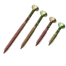 Load image into Gallery viewer, RUITOOL T25 100pcs Woodworking Screws Torx Self Tapping Screws, 5 x 80mm, 4.5 x 60mm, 4.5 x 45mm, 4.5 x 35mm