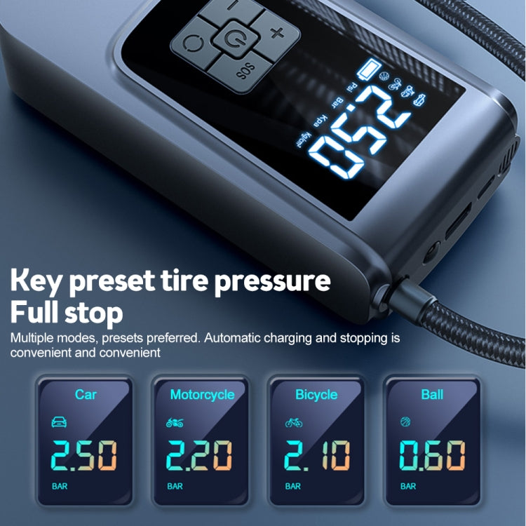 150psi  Air Pump Intelligent Digital Display Car Bicycle Ball Electric Pump Cylinder, SUITU   ST-9624A  Wired, SUITU   ST-9624B Wireless+USB, SUITU   ST-9624C Wireless+DC+USB