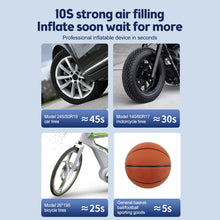 Load image into Gallery viewer, 150psi  Air Pump Intelligent Digital Display Car Bicycle Ball Electric Pump Cylinder, SUITU   ST-9624A  Wired, SUITU   ST-9624B Wireless+USB, SUITU   ST-9624C Wireless+DC+USB