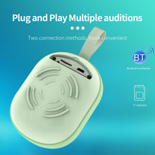Load image into Gallery viewer, AFK BT-513 TWS Mini Portable RGB Light Bluetooth Speaker 3D Sound Effect Waterproof Bluetooth Audio, BT-513 (Blue), BT-513 (Light Blue), BT-513 (Pink), BT-513 (Green)