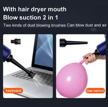 Load image into Gallery viewer, SUITU  ST-6638 Car Wireless Vacuum Cleaner Suction and Blower Integrated With Light ,Spec:, Basic Type-A Charge, Luxury  Type-A Charge, Top Version Type-C