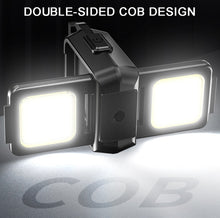 Load image into Gallery viewer, Double Sided COB Flashlight Mini Keychain Light Camping Light, Without Stand, With Stand