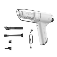 Load image into Gallery viewer, SUITU ST-6671 Wireless Car Vacuum Cleaner Small Handheld Blowing and Suction Dual Use, Style:, Basic Model Black, Basic Model White, Basic Model Black+Floor Brush, Basic Model White+Floor Brush, Brushless Silver Gray, Brushless Dark Green              ...