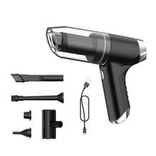 Load image into Gallery viewer, SUITU ST-6671 Wireless Car Vacuum Cleaner Small Handheld Blowing and Suction Dual Use, Style:, Basic Model Black, Basic Model White, Basic Model Black+Floor Brush, Basic Model White+Floor Brush, Brushless Silver Gray, Brushless Dark Green              ...