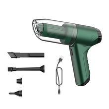 Load image into Gallery viewer, SUITU ST-6671 Wireless Car Vacuum Cleaner Small Handheld Blowing and Suction Dual Use, Style:, Basic Model Black, Basic Model White, Basic Model Black+Floor Brush, Basic Model White+Floor Brush, Brushless Silver Gray, Brushless Dark Green              ...