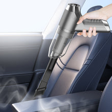 Load image into Gallery viewer, SUITU ST-6671 Wireless Car Vacuum Cleaner Small Handheld Blowing and Suction Dual Use, Style:, Basic Model Black, Basic Model White, Basic Model Black+Floor Brush, Basic Model White+Floor Brush, Brushless Silver Gray, Brushless Dark Green              ...