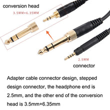 Load image into Gallery viewer, ZS0185 For Sennheiser HD598 / HD558 / HD518 / HD595 Earphone Spring Cable, Cable Length: 1.4m-3m, ZS0185