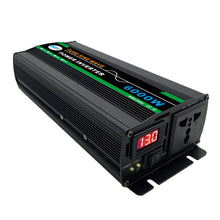 Load image into Gallery viewer, High Power Car Sine Wave Inverter Power Converter, 3000W (Actual 500W) 12V to 220V, 3000W (Actual 500W) 24V to 220V, 3000W (Actual 500W) 48V to 220V, 3000W (Actual 500W) 60V to 220V, 4000W (Actual 800W) 12V to 220V, 4000W (Actual 800W) 24V to 220V     ...