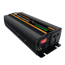 Load image into Gallery viewer, High Power Car Sine Wave Inverter Power Converter, 3000W (Actual 500W) 12V to 220V, 3000W (Actual 500W) 24V to 220V, 3000W (Actual 500W) 48V to 220V, 3000W (Actual 500W) 60V to 220V, 4000W (Actual 800W) 12V to 220V, 4000W (Actual 800W) 24V to 220V     ...