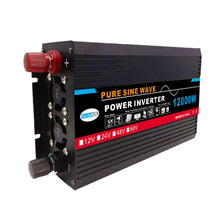 Load image into Gallery viewer, High Power Car Sine Wave Inverter Power Converter, 3000W (Actual 500W) 12V to 220V, 3000W (Actual 500W) 24V to 220V, 3000W (Actual 500W) 48V to 220V, 3000W (Actual 500W) 60V to 220V, 4000W (Actual 800W) 12V to 220V, 4000W (Actual 800W) 24V to 220V     ...
