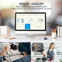 Load image into Gallery viewer, E50 2.4G Wireless Mouse Jiggler Portable Cordless Mouse With 7 Keys