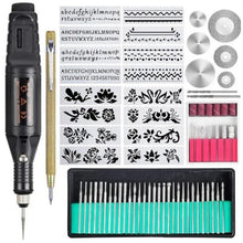 Load image into Gallery viewer, 70pcs/set Mini Electric Speed Adjustable Engraving Pen Micro Electric Drill, EU Plug, US Plug