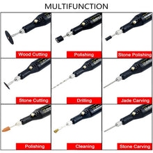 Load image into Gallery viewer, 70pcs/set Mini Electric Speed Adjustable Engraving Pen Micro Electric Drill, EU Plug, US Plug