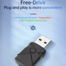 Load image into Gallery viewer, M137 5 in 1 Car USB Bluetooth 5.2 Receiver Transmitter, M137