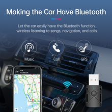 Load image into Gallery viewer, M137 5 in 1 Car USB Bluetooth 5.2 Receiver Transmitter, M137