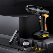 Load image into Gallery viewer, 5 In 1 60W  Double Motor Car Vacuum Cleaner With Blowing Air Pump Pressure Measuring Lighting Function, SUITU ST-6637 Wired, SUITU ST-6637  Wireless Model, SUITU ST-6637 Wired +Toolbox, SUITU ST-6637  Wireless+Toolbox