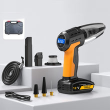 Load image into Gallery viewer, 5 In 1 60W  Double Motor Car Vacuum Cleaner With Blowing Air Pump Pressure Measuring Lighting Function, SUITU ST-6637 Wired, SUITU ST-6637  Wireless Model, SUITU ST-6637 Wired +Toolbox, SUITU ST-6637  Wireless+Toolbox