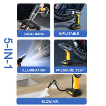 Load image into Gallery viewer, 5 In 1 60W  Double Motor Car Vacuum Cleaner With Blowing Air Pump Pressure Measuring Lighting Function, SUITU ST-6637 Wired, SUITU ST-6637  Wireless Model, SUITU ST-6637 Wired +Toolbox, SUITU ST-6637  Wireless+Toolbox