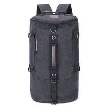 Load image into Gallery viewer, Outdoor Travel Man Canvas Double Shoulder Backpack Student Schoolbag
