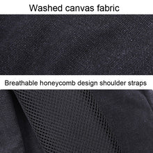 Load image into Gallery viewer, Outdoor Travel Man Canvas Double Shoulder Backpack Student Schoolbag