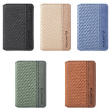 Load image into Gallery viewer, Multifunctional Mobile Phone Back Sticker Card Bag with Bracket Function