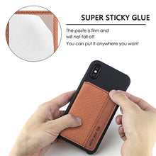 Load image into Gallery viewer, Multifunctional Mobile Phone Back Sticker Card Bag with Bracket Function