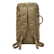 Load image into Gallery viewer, FM308 Large Capacity Outdoor Travel Man Canvas Double Shoulder Backpack Student Schoolbag