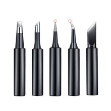 Load image into Gallery viewer, 5-in-1 Universal 936 Soldering Station Solder Iron Welding Tip Head Set, Black, Class A Black