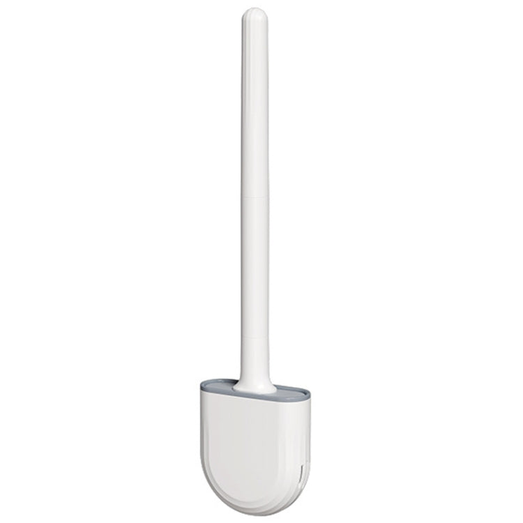 Soft Rubber Toilet Brush Clamp No Dead Space Cleaning Brush, Leakage