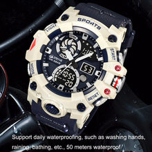 Load image into Gallery viewer, STRYVE S8027 Sports Multifunctional Luminous Dual Display Chronograph Student Watch