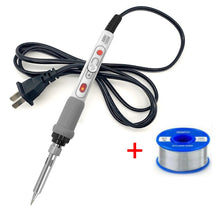 Load image into Gallery viewer, 100W 220V High-power Electric Soldering Iron Adjustable Temperature Soldering Tool CN Plug, 1pc, 2pcs Set 1, 2pcs Set 2, 4pcs Set